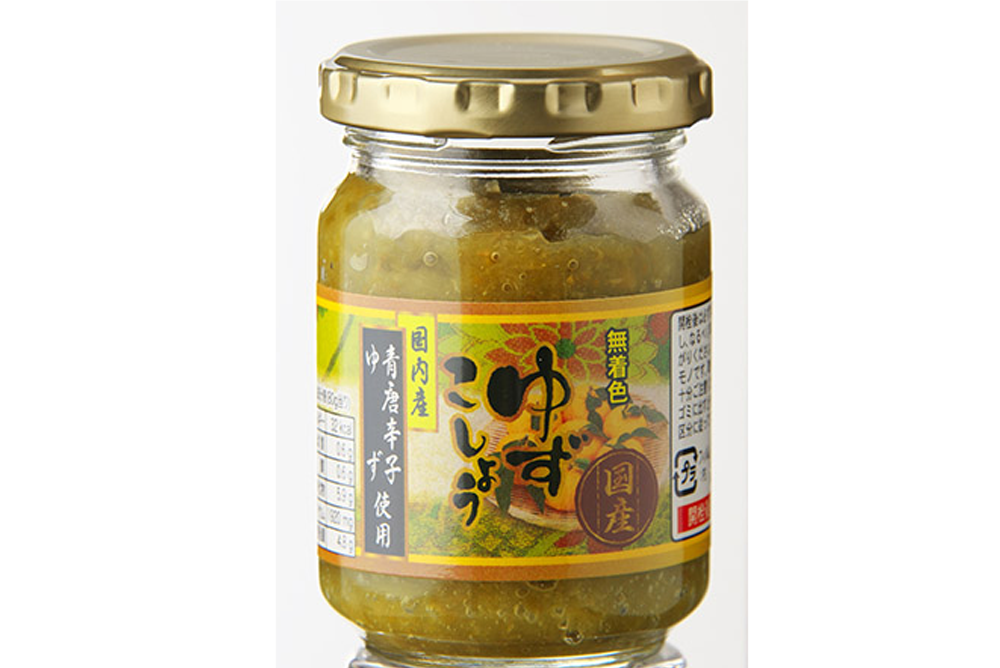 国産青唐辛子・ゆず使用 ゆずこしょう 80g×30入 – 坂田信夫商店