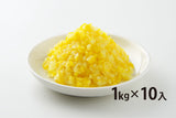 【小ロット】国産 冷凍ゆず皮みじん　1kg×10入